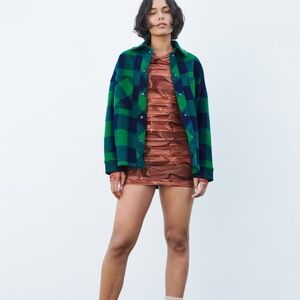 Zara Plaid Overshirt